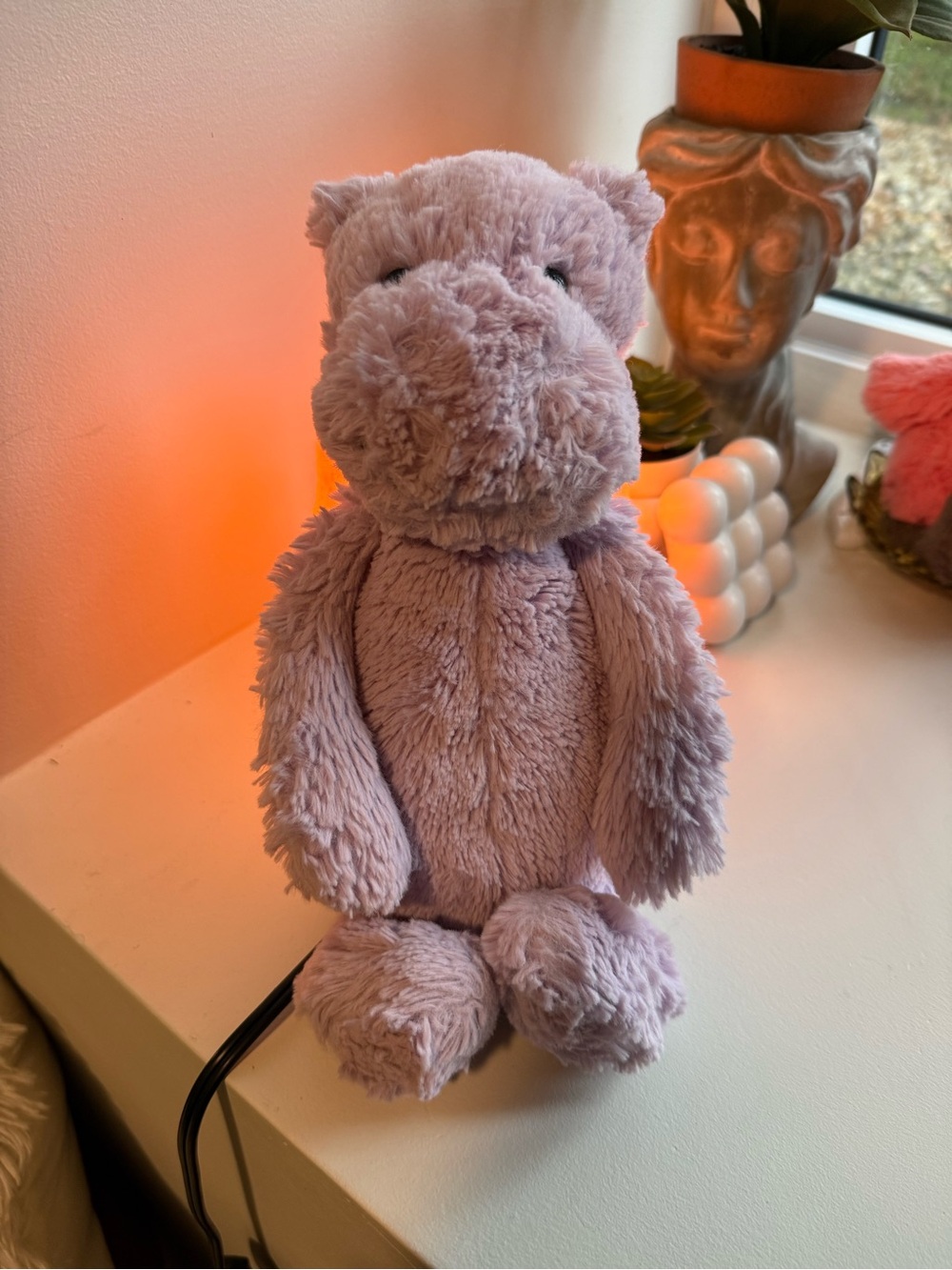 Jellycat Medium Bashful Hippo Retired